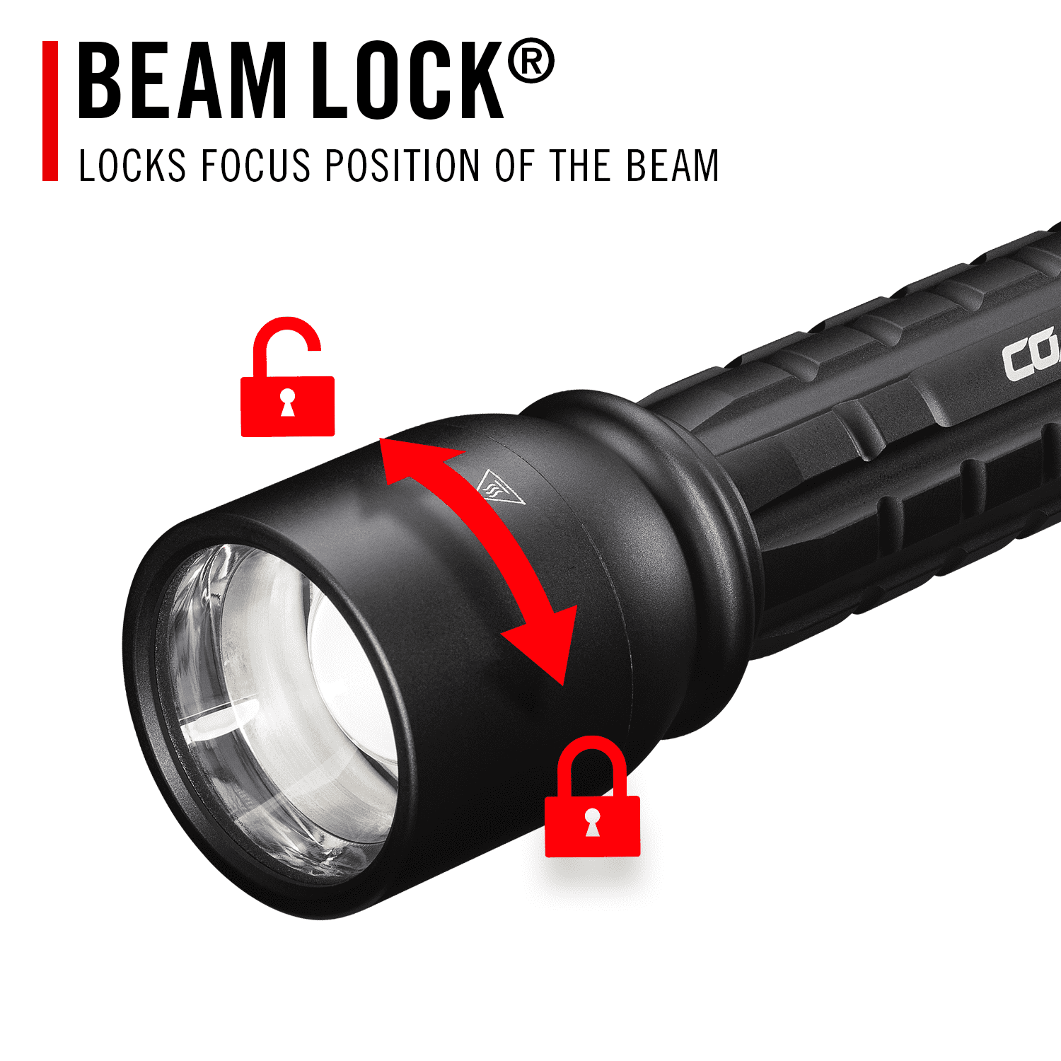 COAST XP14R 4500 Lumen USB-C Rechargeable LED Flashlight