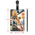 thumbnail image 2 of Kandinsky: Balancement - Luggage ID Tags / Suitcase Identification Cards - Set of 2, 2 of 5