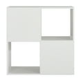 thumbnail image 5 of Mainstays 4 Cube Storage Organizer, White, 5 of 7