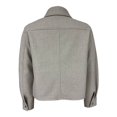 thumbnail image 2 of Chamarra George para Mujer, Sobrecamisa, Cuello Tipo Polo, Botones al Frente y Bolsillos Beige Talla G, 2 of 4