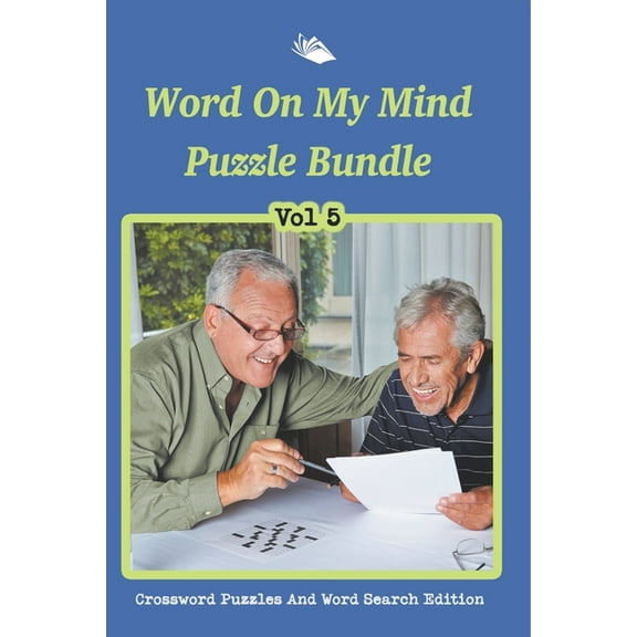 Word On My Mind Puzzle Bundle Vol 5: Crossword Puzzles And Word Search Edition, (Paperback)
