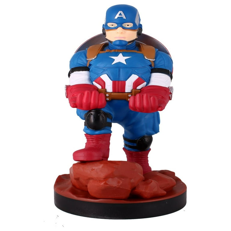 Figurine Captain America - Support & Chargeur pour Manette et