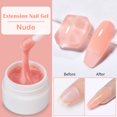 thumbnail image 1 of LILYCUTE 8ml extensión de uñas de Gel blanco claro francés Nail Art DIY Gel duro para prolongar rápidamente las uñas forma de dedo puntas de manicura herramientas zhangmengya  LED, 1 of 2