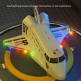 thumbnail image 5 of Extraordinary Home Baby Toys Kids Toys Baby Toy Airplane Plane Toy with Car,with Lighting and Music Transport Set Toys Birthday Gift for Boys and Girls For Age 3+, 5 of 6