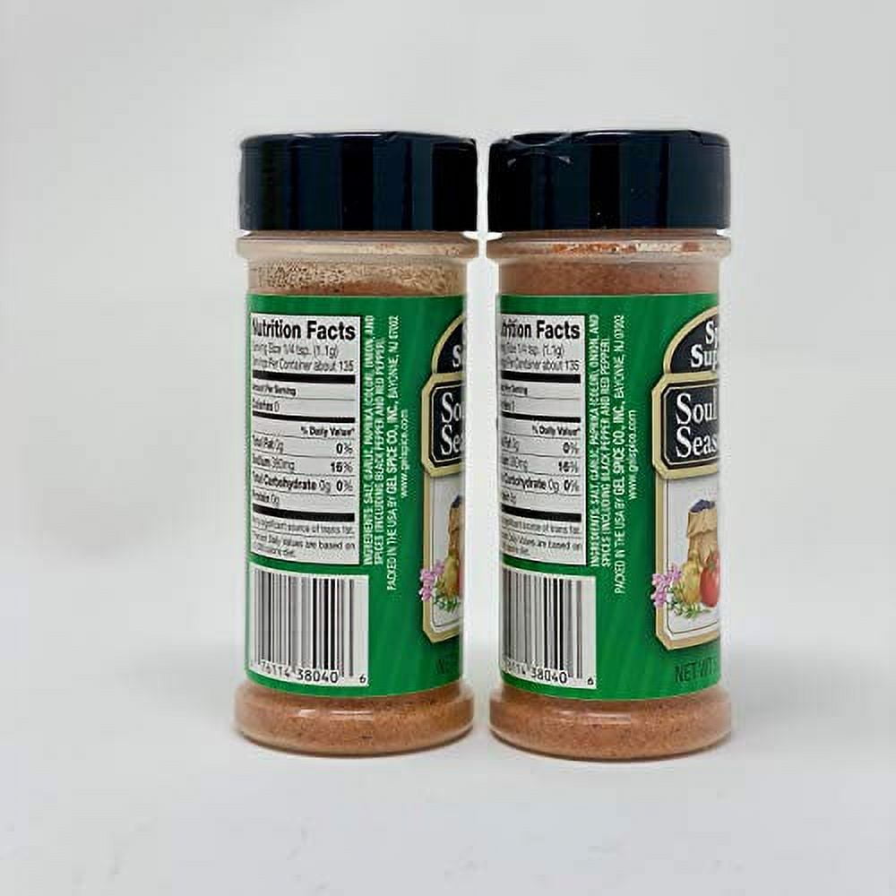 Spice Classics Soul Food Seasoning Salt 5.12 Ounce 12 per Case