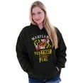 thumbnail image 4 of Maryland Yes That's Our Flag MD Pride Hoodie Sweatshirt Women Men Brisco Brands S, 4 of 6