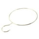 thumbnail image 5 of Round Metal Hangers Bikini Hangers Simple Belt Ring Hanger Scarf Hanger for Bedroom Closet(Golden), 5 of 5