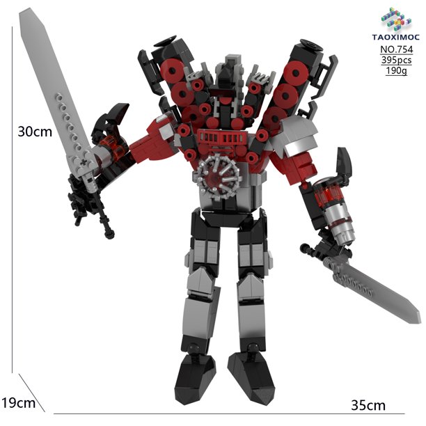 Skibidi-Toilet Titan TV Man Speakerman, juego de terror, Camara, bloques de construcción, muñeca de dibujos animados, modelo para niños, regalo de cumpleaños y Halloween