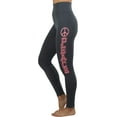 thumbnail image 4 of ToBeInStyle Women's Active Peace Print Legging Gray, 4 of 4