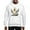 White, variant on CafePress - Ghost With A Funny Face - Pullover Hoodie, Hooded Sweatshirt