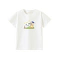 thumbnail image 2 of Favoffer Summer Unisex Kids Multicolor Cartoon/Ice-Cream/Strawberry Graphic Tee Round Neck Short Sleeve Loose Fit Fun Top Casual Travel Home Play 2-10Y, 2 of 9
