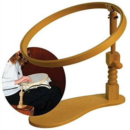 Original Lap Frame - Lacis Sit-On Round Embroidery Lap Frame, 10-Inch