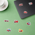 thumbnail image 4 of 35pcs Red Fire Stationery Stickers Cartoon Truck PVC Stickers Animal Kids Stickers for Laptops Phones Suitcase, 4 of 9
