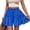 Royal Blue, variant on UDAUDU Flowy Shorts for Women Summer Casual Ruffle Drawstring Elastic Waist Beach Vacation Bottoms Trouser Green 2XL