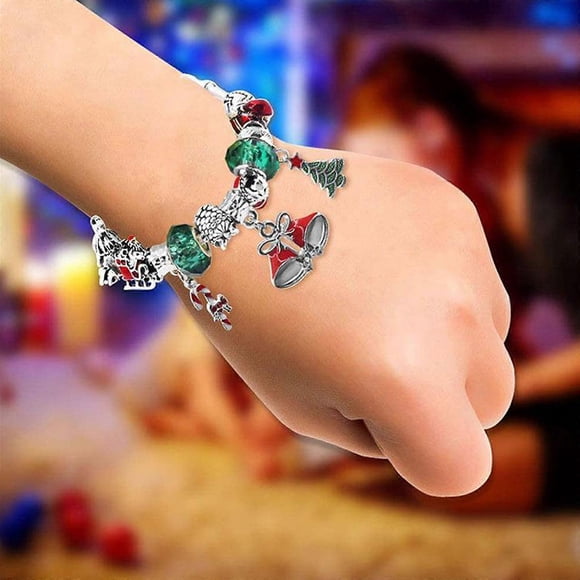 Christmas Advent Calendar Bracelet Kit - DIY Jewelry Making Set with Beads for Holiday Gifts by Anda Online_Perfect Gift