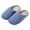 Blue, variant on Men's House Slippers Quiet Sole Lightweight Indooor Soft Warm Home Shoes Size 8