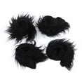 thumbnail image 4 of Faux Fur Fabric, Fluffy Pure Color Black Fur Fabric  For Tabletop For Wraps, 4 of 8