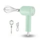 thumbnail image 3 of Inteprter Batidora eléctrica de alimentos, batidora de mano inalámbrica recargable por USB, batidora de de cocina, batidora de huevos, máquina Herramientas y accesorios para hornear Verde Inteprter HA008355-01B, 3 of 6