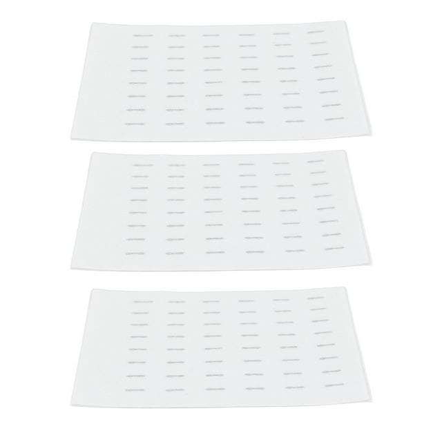 144 Tiras Sin Pegamento Cinta De Pestañas Autoadhesiva Impermeable, Reutilizable Fuerte Sujeción Negro, Para Pestañas Postizas De Racimo Individuales