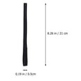 thumbnail image 2 of 9pcs Running Headband Cuerda elástica Fútbol Accesorios antideslizantes para el cabello Yoga Banda para el cabello Unisex Diadema Negro, 2 of 5