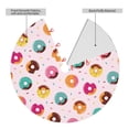 thumbnail image 2 of Sikiie Colorful Donuts 30-48 inches {designName} Print Christmas Tree Skirt Snowman Xmas Tree Skirt with Edge Christmas Decorations for Holiday Party36", 2 of 7