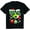 Black-57, variant on Boys Holiday Christmas Graphic T-Shirt for Kids