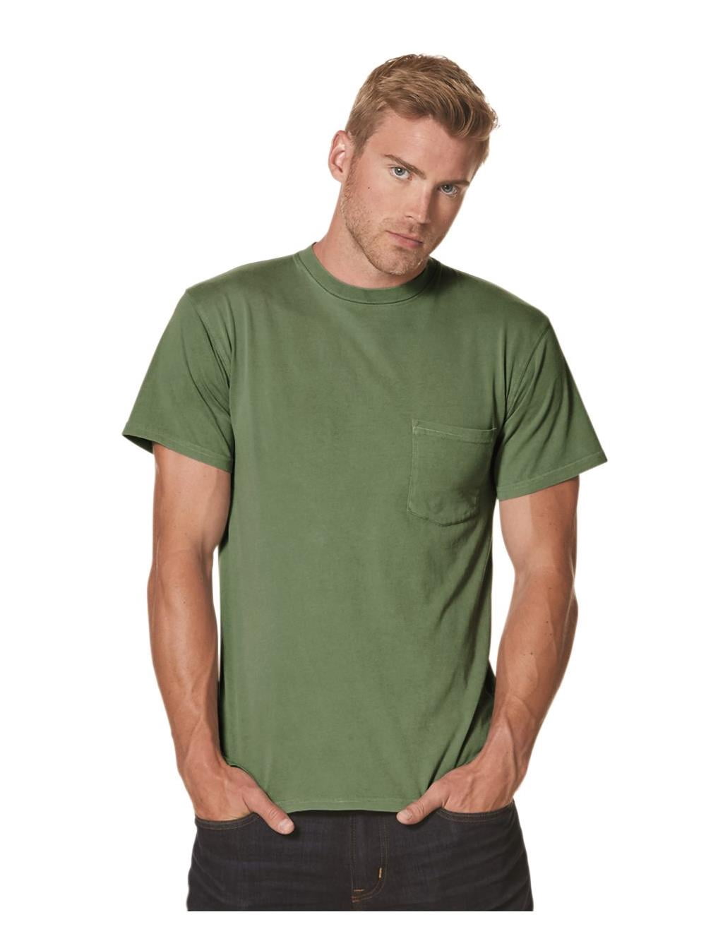 Next Level T-Shirts Inspired Dye Pocket 
