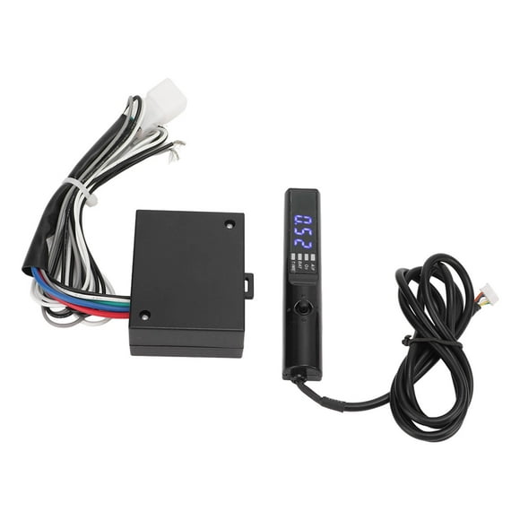 Car Engine Flameout Delay Timer, Auto Timer 12V Flameout Delay Engine Start Timer With LED Digital Display For CarBlue Light