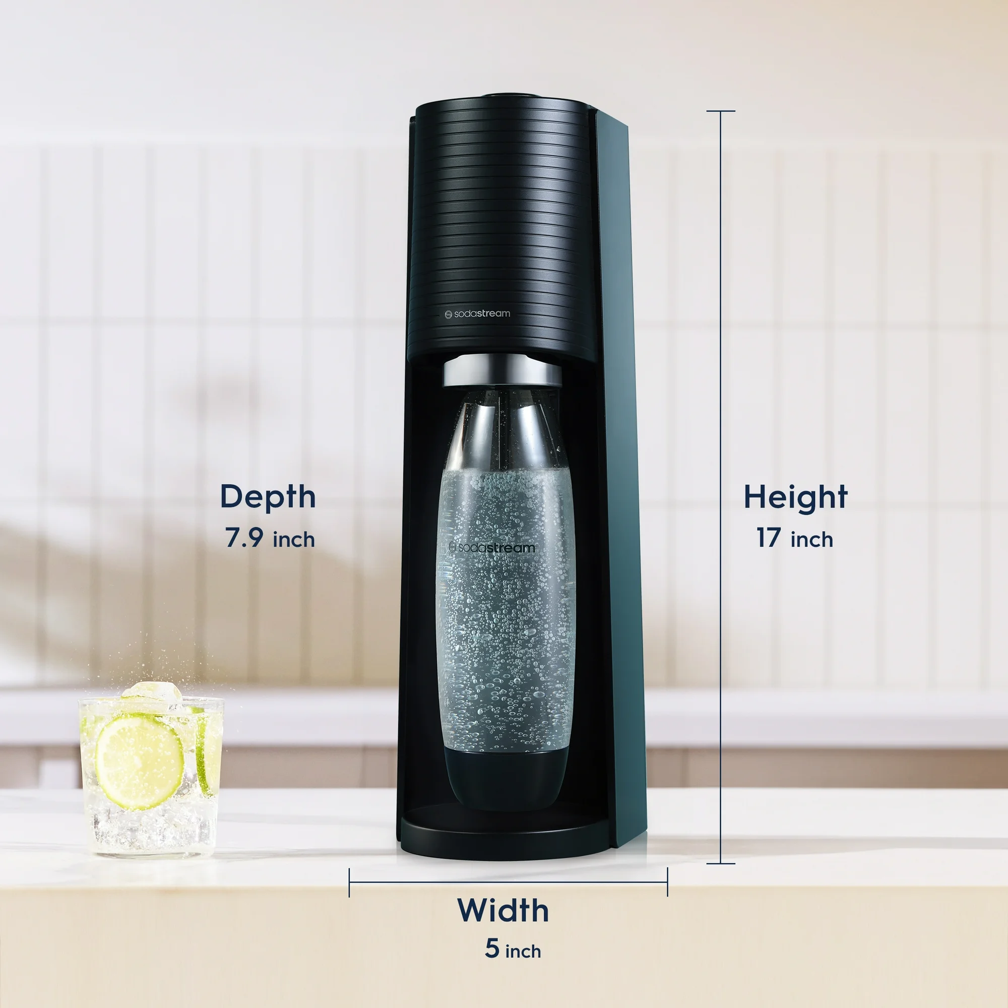 新品未使用 SodaStream TERRA 黒 sodastream（ソーダストリーム） 【今なら26％OFF！】ソーダストリーム キッチン家電