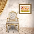 thumbnail image 3 of Rizzardi, Teo 32x24 Gold Ornate Wood Framed with Double Matting Museum Art Print Titled - Tulipani destate, 3 of 4