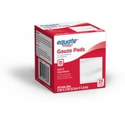Equate Gauze Pads, 2 in x 2 in, 25 count