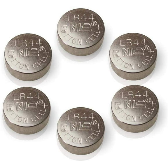 LR44 AG13 357 A76 303 SR44 1.5V Button Cell Batteries for thermometers 6pcs