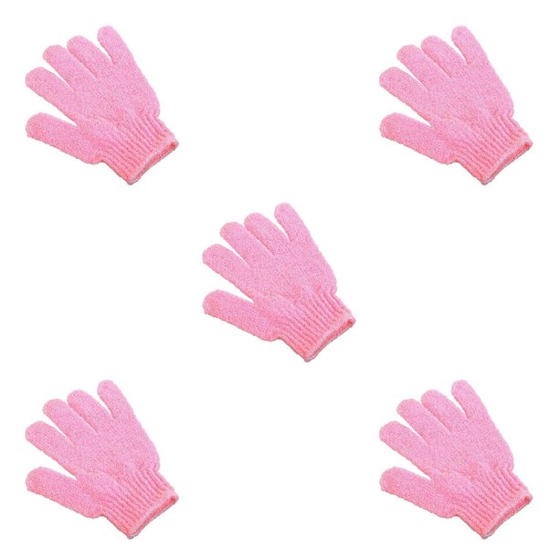Bearachild Bath Glove Exfoliating Body Bathroom Shower Scrub Clean Spa Massage Exfoliator Skin Gloves Portable Scrubber Soft Leg Type2 NO2 Bearachild CBP270285