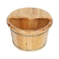 thumbnail image 2 of Bañera para Pies de Madera Maciza, Cubo para Lavar Pies, SPA para Pies en Casa, Barril para Baño de Pies, Lavabo Portátil para Pies para Remojar Sauna Estilo D, 2 of 9