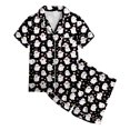 thumbnail image 5 of 12-13 Years Teen Halloween Sports Two Piece Cape And Pants Set Halloween Pajamas Girls Pajamas, 5 of 5