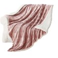 thumbnail image 5 of Manta de sofá - Manta decorativa suave y cálida de jacquard 3D - Manta de cama rosa suave y esponjosa acogedora Sofá 130 * 180 cm JAMW Sencillez, 5 of 5