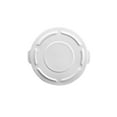 thumbnail image 3 of Rubbermaid Commercial FG263100WHT BRUTE Heavy-Duty Round Waste/Utility Container, 32-gallon Lid, White, 3 of 4