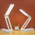 Axio Double Head Folding Desk Lamp Led Reading Light Rechargeable Table