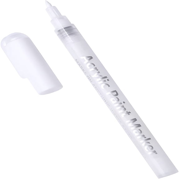 RAGUPEL Nail Polish Pen Quick Dry,Nail Art Marker,Acrylic Paint Pen,Nail Pencil,Diy Drawing Painting Liner Pen,Nail Design for French Manicure(White)