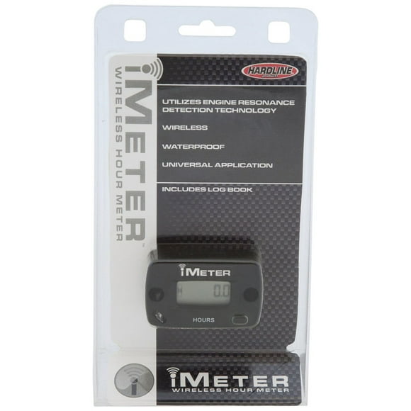 HARDLINE Products HR-9000-2 iMeter Contador horario inalámbrico Negro