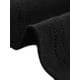 thumbnail image 5 of INSPIRAR CHIC Camisetas de Manga Larga para Mujeres Casual Ajustadas con Cuello Asimétrico y Nudo Arrugado Talla S Negra, 5 of 6