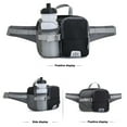 thumbnail image 3 of Waterproof Outdoor Waist Pack with Built-In Bottle Holder Hydration On-the-Go, 3 of 5
