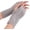 Gray, variant on Fingerless-Crochet-Thumbhole-Warmers-Mittens for Women - Winter Warm Knit Arm Warmers