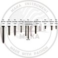 thumbnail image 2 of MAKA - Juego de tornillos para guitarra con caja de almacenamiento acrílica personalizada para puent, 2 of 5