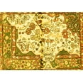 thumbnail image 1 of Ahgly Company Indoor Rectangle Persian Yellow Traditional Area Rugs, 8' x 12', 1 of 4