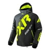 FXR CX Snowmobile Jacket Warm Thermal Flex Insulated Charcoal Black Fade Hi-Vis - X-Large 220021-0665-16
