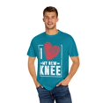 thumbnail image 4 of Hilarious Surgical Joint Legs Substitution Replacing Lover Humorous Operation Treatments Joint Legs Knees Unisex Garment-Dyed T-shirt, 4 of 4