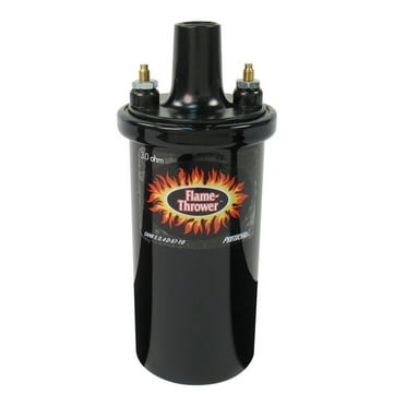 Pertronix Black Oil Filled 40,000V Flame Thrower III Ignition Coil P/N 40511
