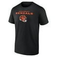 thumbnail image 2 of Men's Tee Higgins Black Cincinnati Bengals Team Wordmark Player Name & Number T-Shirt, 2 of 3