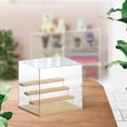 thumbnail image 4 of Organizador de Almacenamiento de Soporte de Vitrina de Acrílico Yotijar estantes de acrílico 4 capas, 4 of 9